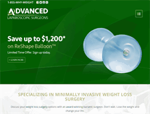 Tablet Screenshot of njbariatricsurgeons.com